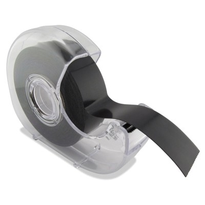 Magnet Source 0.75 in. x 312 in. Black Magnetic Tape Dispenser