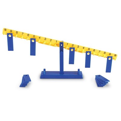 Learning Resources Math Balance, Includes 20 Weights and Balance, Ages 5+