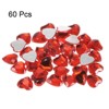 Unique Bargains Acrylic Flat Back Heart Face Painting Jewelry Rhinestone 60 Pcs - 3 of 4