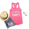 Simply Sage Market Life Is Better With Tennis Racerback Tank - 4 of 4