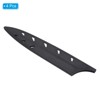 Unique Bargains Edge Guard Blade Protector Plastic 8" Carving Knife Sleeves Black - 3 of 4