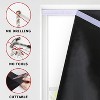 100% Blackout Roller Shades, No Tools No Drill Cordless Blinds for Windows (48''W x 72''H, Grey) - 2 of 3
