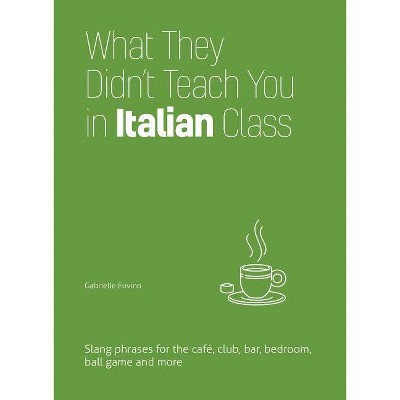 What They Didn't Teach You in Italian Class - (Dirty Everyday Slang) 3rd Edition by  Gabrielle Euvino (Hardcover)