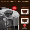 Garvee Fully Automatic Espresso Coffee Machine,20 Bar Espresso with Milk Frother and Adjustable Espresso Bean Grinder, 1.5L Serve with Touch Screen - 4 of 4