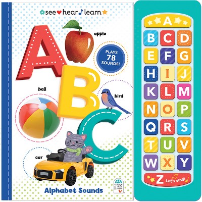 ABC (See Hear Learn) - by  Jaye Garnett (Board Book)
