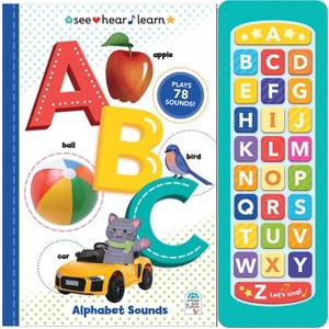 ABC (See Hear Learn) - by  Jaye Garnett (Board Book) - 1 of 1
