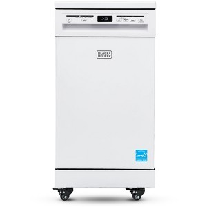 BLACK+DECKER Portable Dishwasher, 18 inches Wide, 8 Place Setting - 1 of 4
