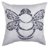 Manual Woodworkers & Weavers Bee Noir Climaweave 18×18 inch Farmhouse Pillow - 3 of 3
