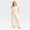 Women's Ruffle Sleeve Smocked Tank Top - Wild Fable™ - 3 of 3