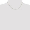 Black Bow Jewelry 0.9mm 14k Yellow Gold Classic Cable Chain Necklace - 2 of 4