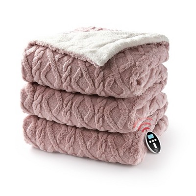 Heated Blanket, Soft Washable Electric Blanket, Heating Blanket for Bedding, With 10 Heat Settings, Sofa and Bed