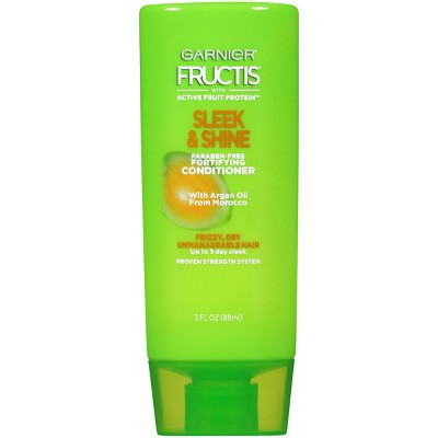 Garnier Fructis Sleek & Shine Conditioner -Travel Size - 3 fl oz