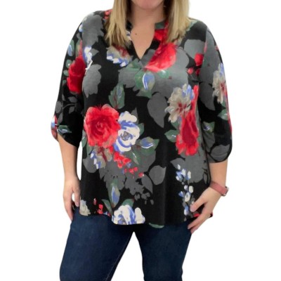 Women's Floral Gabby Top - honeyme