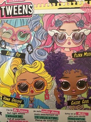 LOL Surprise Tweens series 5 dolls Ellie Fly, Flora Moon, Hana Groove and  Cassie Cool 