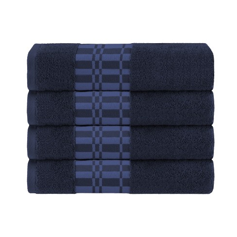 Piccocasa 100% Cotton Soft And Thick Absorbent Waffle Weave Bath Towels 4  Pcs : Target