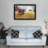 Gulches Series "Granddad's Old Truck" in by Billy Jacobs 1 Piece Black Frame Print Modern Home Decor Poster Art Print 23 in. x 1 in. - 3 of 4