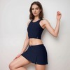Anna-Kaci Active Women's Athletic Skort with Side Pocket and Built-In Shorts - 3 of 4