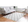 Unique Loom    Decatur Trellis Area Rug - 3 of 4