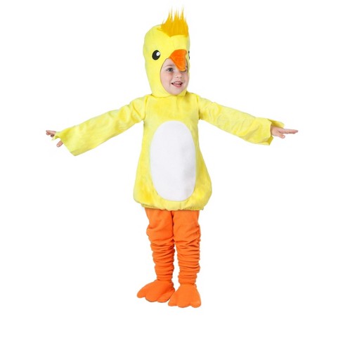 Halloweencostumes.com 4t Toddler Duck Costume, Orange/yellow : Target