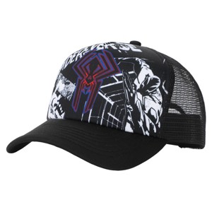 Spider-Man 2099 Quickturn Black Foam Trucker Hat - 1 of 4