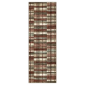 COZONY Washable Modern Area Rug with Non-Slip Backing, Stain Resistant Low Pile Ultra Soft Carpet for Home Decor - 1 of 4