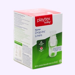 Playtex Baby – Drop-Ins Disposable Liners, 4oz, 100 Count, Leak-Free & BPA-Free - 1 of 4