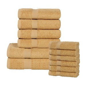Quick-Drying Cotton Towel Set by Blue Nile Mills - 1 of 4