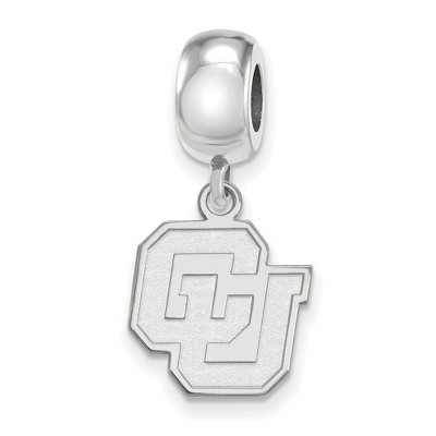 Black Bow Jewelry Sterling Silver Colorado Buffalos NCAA Bead Charm