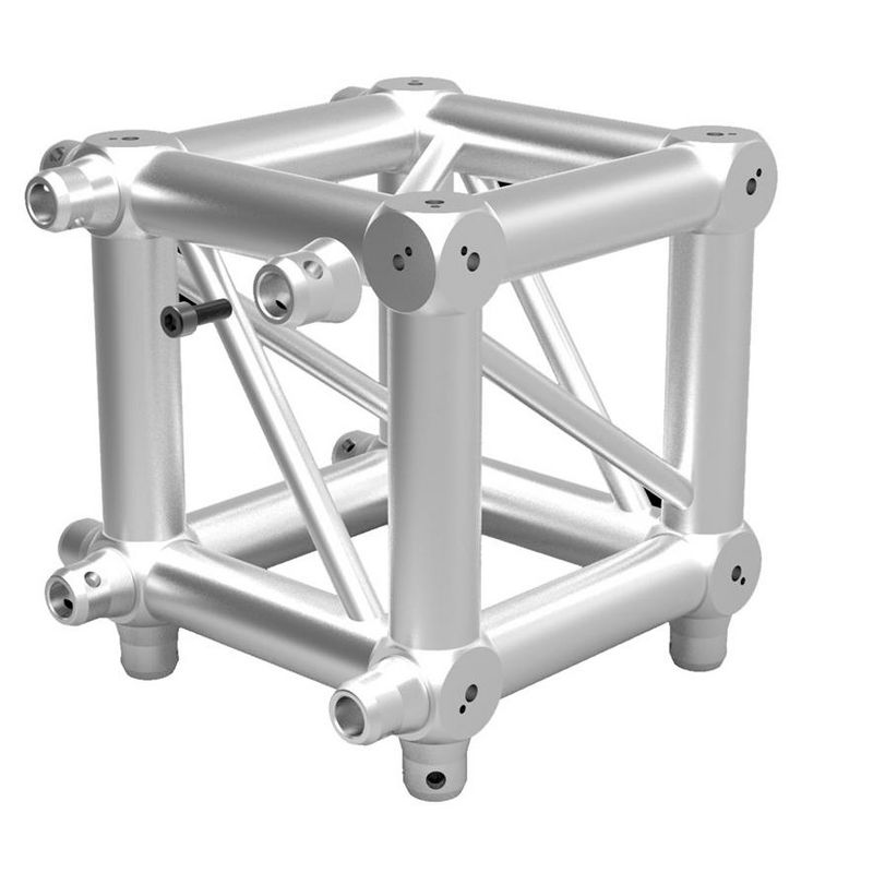 Monoprice 6-way Truss Corner for 12in Spigoted Truss, Compatible With The Standard Size Systems, For DJ, Clubs, Stage Lighting, Concert, 3 of 6