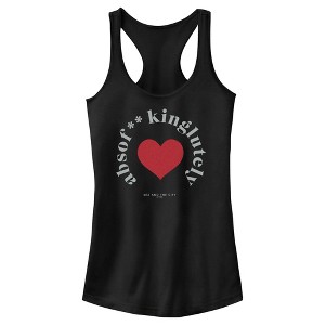 Junior's Women Sex and the City Mr. Big Absolutely Heart Racerback Tank Top - 1 of 4