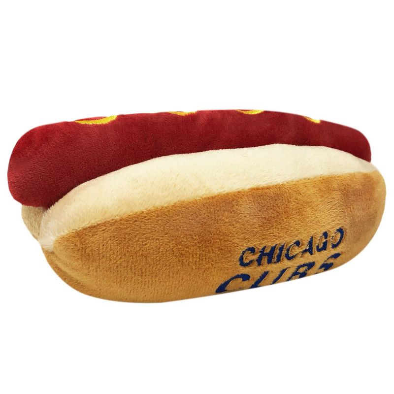 MLB Chicago Cubs Hot Dog Pets Toy, 2 of 5
