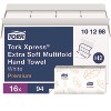 Tork Xpress Extra Soft Multifold Towel, 2-Ply, 9.12 x 12.8, White, 94 Towels/Pack,16 Packs/Carton - 2 of 4