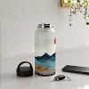 SpaceFrogDesigns Amber Dusk Water Bottle - Society6 - 4 of 4
