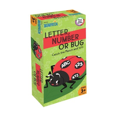 Briarpatch Letter Number or Bug Board Game