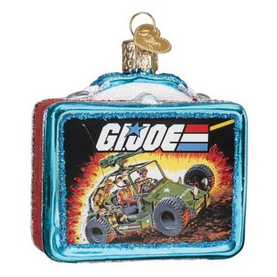 Old World Christmas 3.0 Inch G.I. Joe Lunchbox Ornament Military Soldier Tree Ornaments