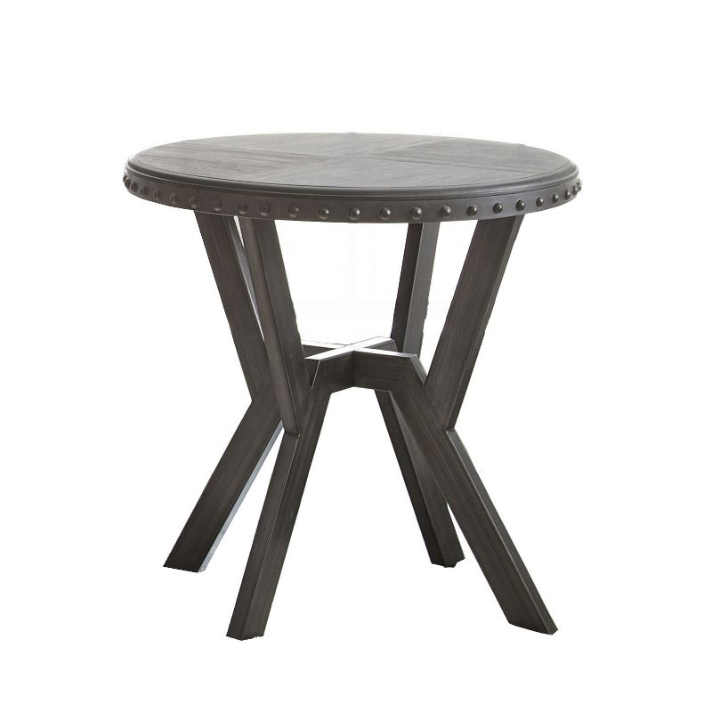 Alamo Round End Table Gray - Steve Silver, 1 of 6