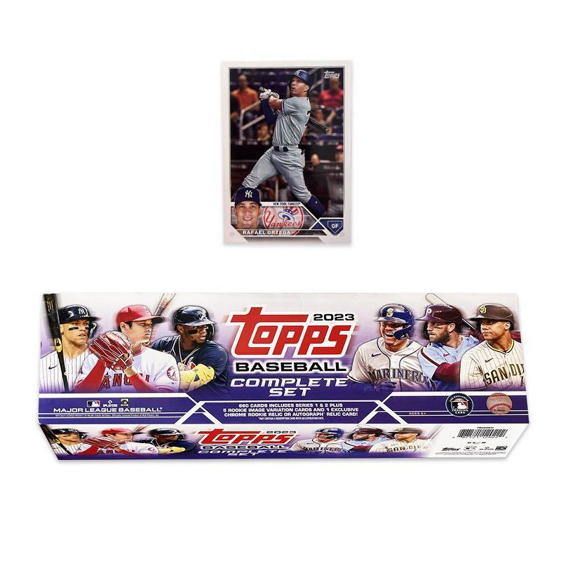 2023 Topps MLB Trading Card Complete Relic Set, 2 of 4