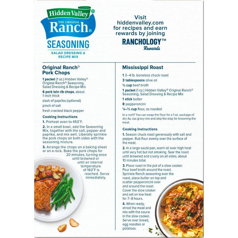 Hidden Valley Original Ranch Salad Dressing &#38; Seasoning Mix - Gluten Free - 4pk, 5 of 15