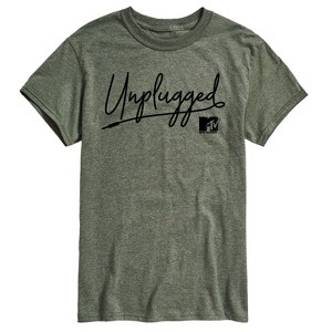 Men's - MTV - Unplugged Logo Short Sleeve Graphic T-Shirt - 1 of 4