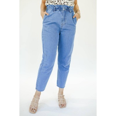 Women's The Dani Elastic Waist Jeans - entro
