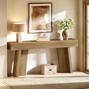 Tribesigns 70.9-Inch Long Console Table, Farmhouse Narrow Entryway Table Behind The Couch for Living Room, Hallway, Entrance, Foyer - 1 of 4