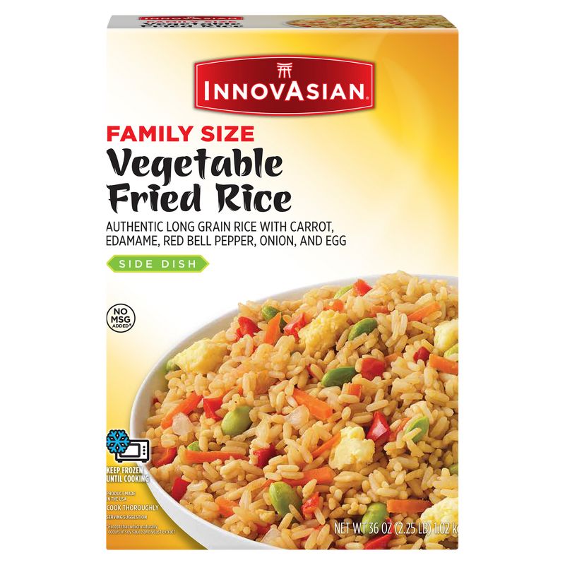 InnovAsian Frozen Family Size Vegetable Fried Rice - 36oz, 1 of 9