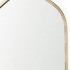 HomeRoots 48" Gold Metal Arch Framed Accent Mirror - 4 of 4
