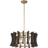 Quoizel Lighting Cordelia 4 - Light Pendant in  Aged Brass - 3 of 4