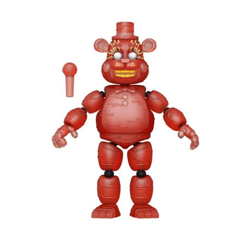 Funko Five Nights At Freddy's 5 Inch Action Figure | Livewire Freddy (Glow), 1 of 5