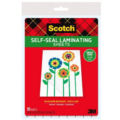 Scotch Self-sealing Photo Laminating Sheets - Laminating MMMPL900G, MMM  PL900G - Office Supply Hut