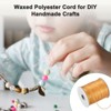 Unique Bargains Waxed Polyester Durable Flexible Beading Cord 1 Roll - 4 of 4