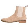Santimon Chelsea Boots Men Suede Casual Dress Boots Formal Ankle Boots Brown - 3 of 4