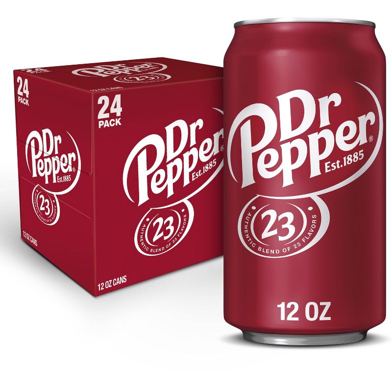 Dr Pepper - 24pk/12 fl oz Cans, 1 of 12