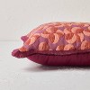 18"x18" Square Decorative Pillow Dark Purple - Opalhouse™ designed with Jungalow™ - image 3 of 4